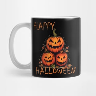 Happy Halloween pumpkins Mug